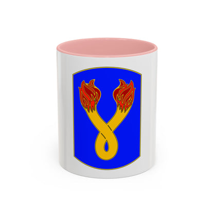 196TH INFANTRY BRIGADE (U.S. Army) Accent Coffee Mug