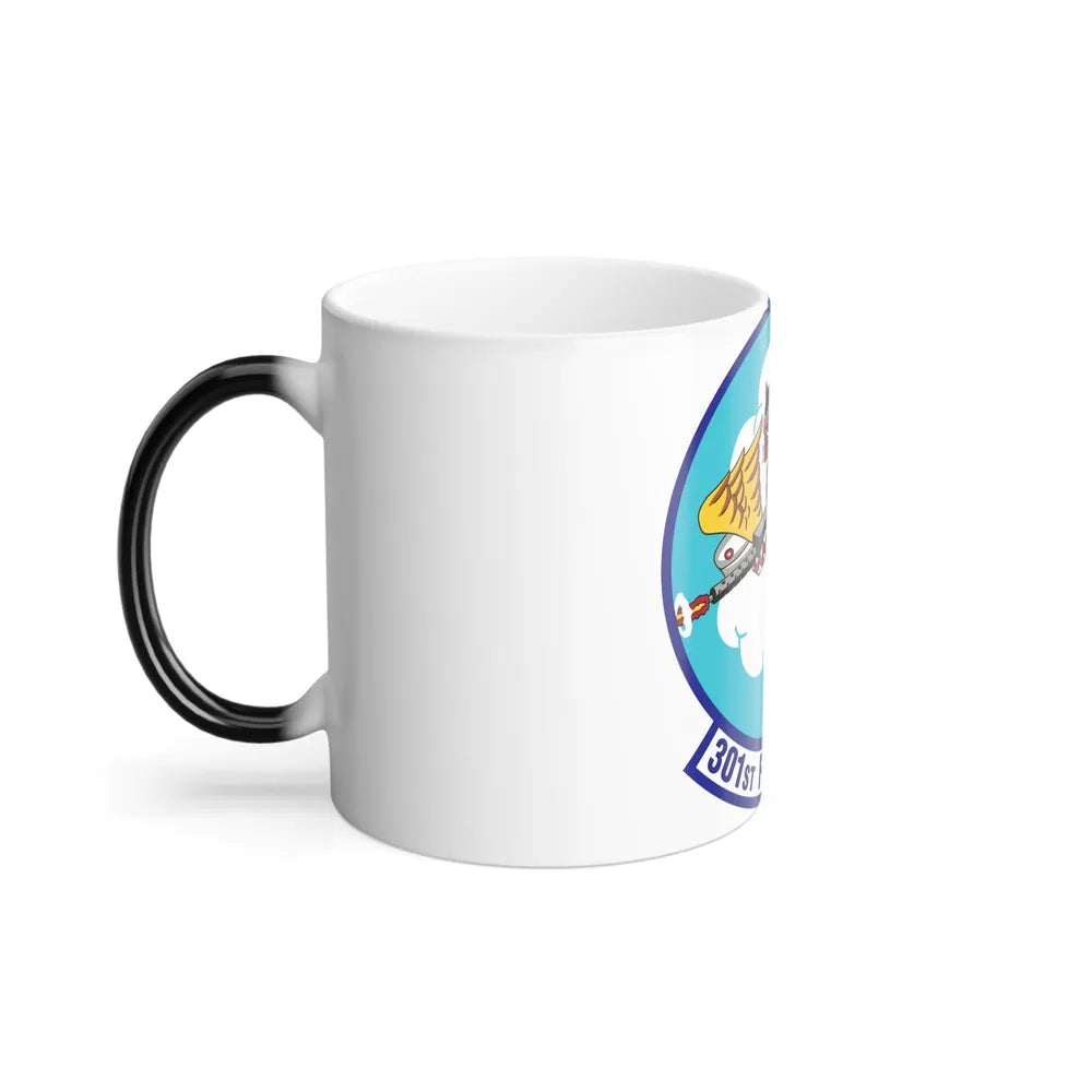 301st Fighter Squadron AETC Emblem (U.S. Air Force) Color Changing Coffee Mug-Go Mug Yourself