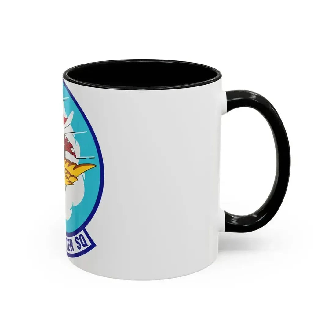 301st Fighter Squadron AETC Emblem (U.S. Air Force) Accent Coffee Mug - Go Mug Yourself
