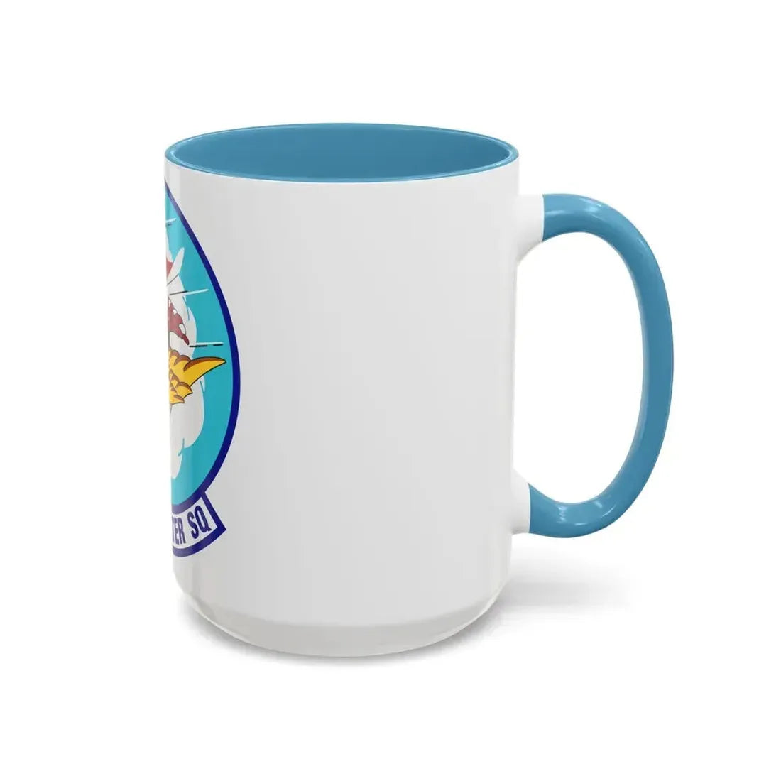 301st Fighter Squadron AETC Emblem (U.S. Air Force) Accent Coffee Mug - Go Mug Yourself