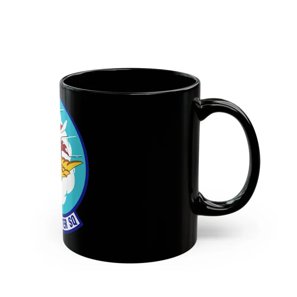 301st Fighter Squadron AETC Emblem (U.S. Air Force) Black Coffee Mug - Go Mug Yourself