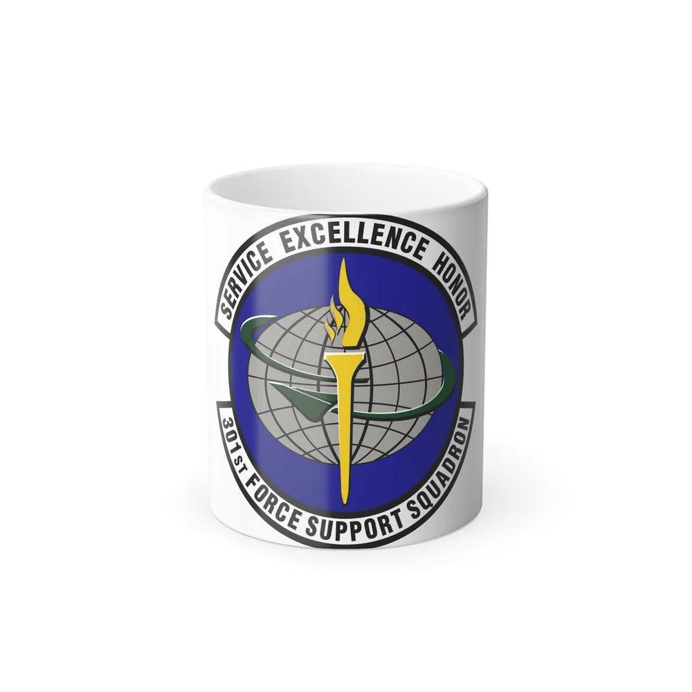 301st Force Support Squadron (U.S. Air Force) Color Changing Coffee Mug-11oz-Go Mug Yourself