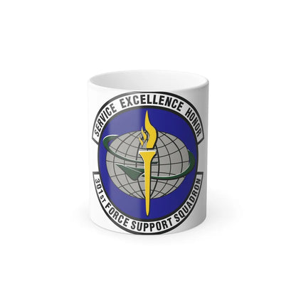 301st Force Support Squadron (U.S. Air Force) Color Changing Coffee Mug-11oz-Go Mug Yourself