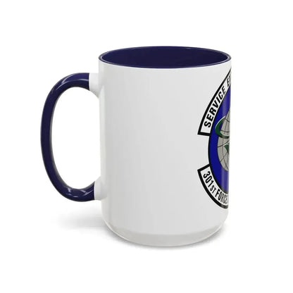 301st Force Support Squadron (U.S. Air Force) Accent Coffee Mug - Go Mug Yourself