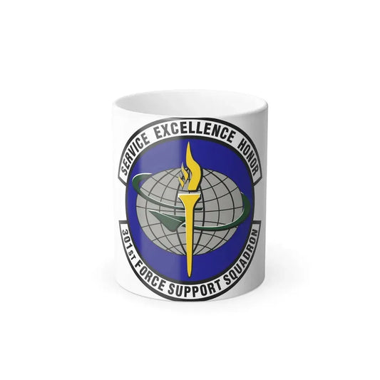 301st Force Support Squadron (U.S. Air Force) Color Changing Coffee Mug 11oz - Go Mug Yourself