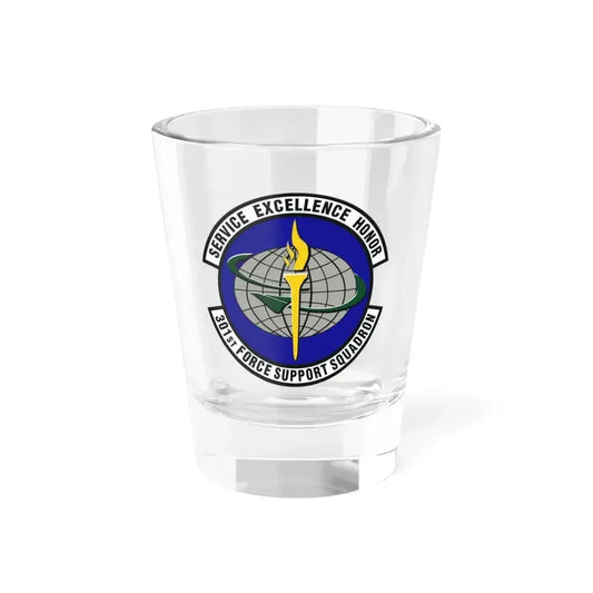 301st Force Support Squadron (U.S. Air Force) Shot Glass 1.5oz 1.5oz - Go Mug Yourself
