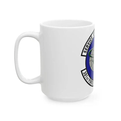 301st Force Support Squadron (U.S. Air Force) White Coffee Mug - Go Mug Yourself