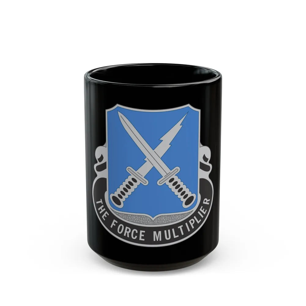 301st Military Intelligence Battalion (U.S. Army) Black Coffee Mug-15oz-Go Mug Yourself