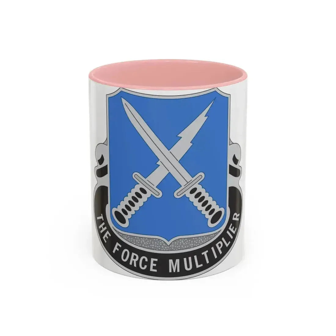 301st Military Intelligence Battalion (U.S. Army) Accent Coffee Mug 11oz Pink - Go Mug Yourself