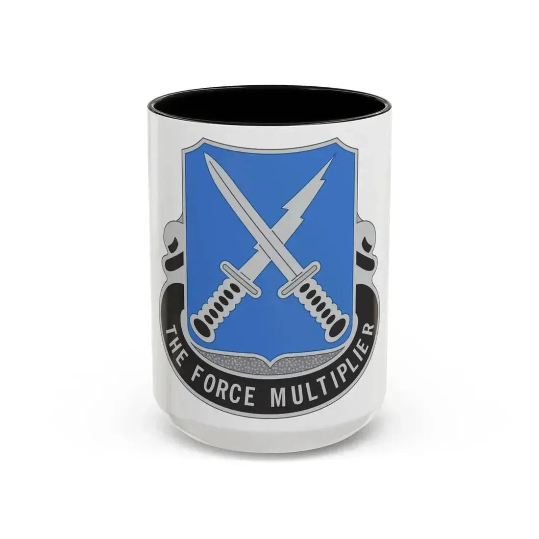 301st Military Intelligence Battalion (U.S. Army) Accent Coffee Mug 15oz Black - Go Mug Yourself