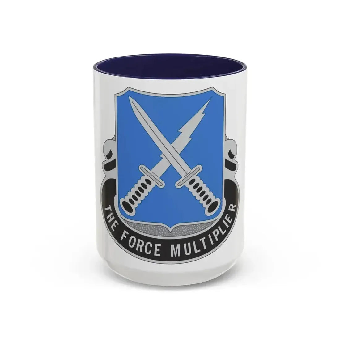 301st Military Intelligence Battalion (U.S. Army) Accent Coffee Mug 15oz Navy - Go Mug Yourself