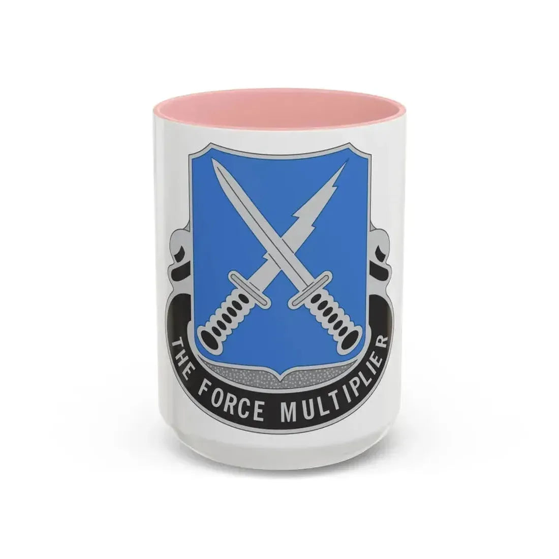 301st Military Intelligence Battalion (U.S. Army) Accent Coffee Mug 15oz Pink - Go Mug Yourself
