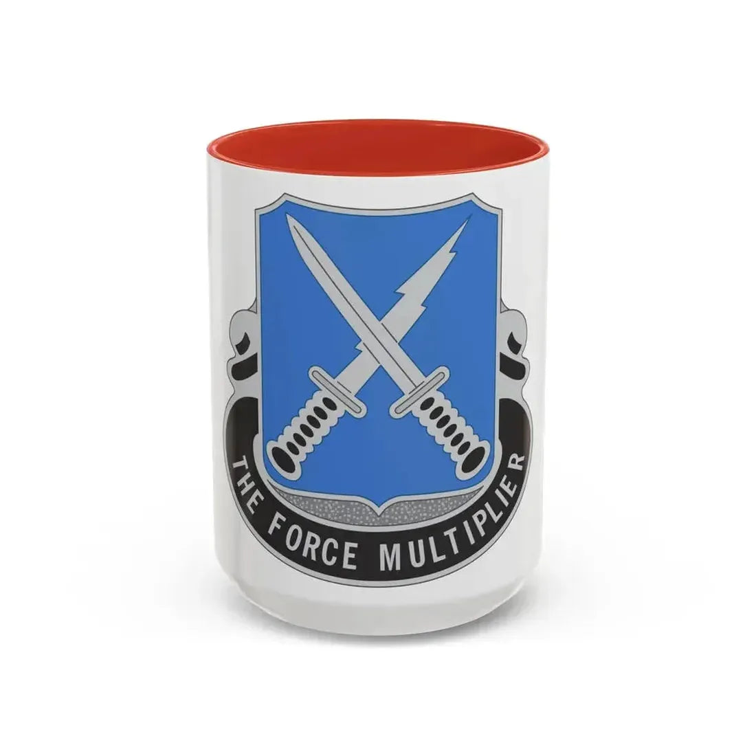 301st Military Intelligence Battalion (U.S. Army) Accent Coffee Mug 15oz Red - Go Mug Yourself