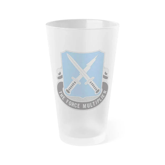 301st Military Intelligence Battalion (U.S. Army) Frosted Pint Glass 16oz Default Title - Go Mug Yourself