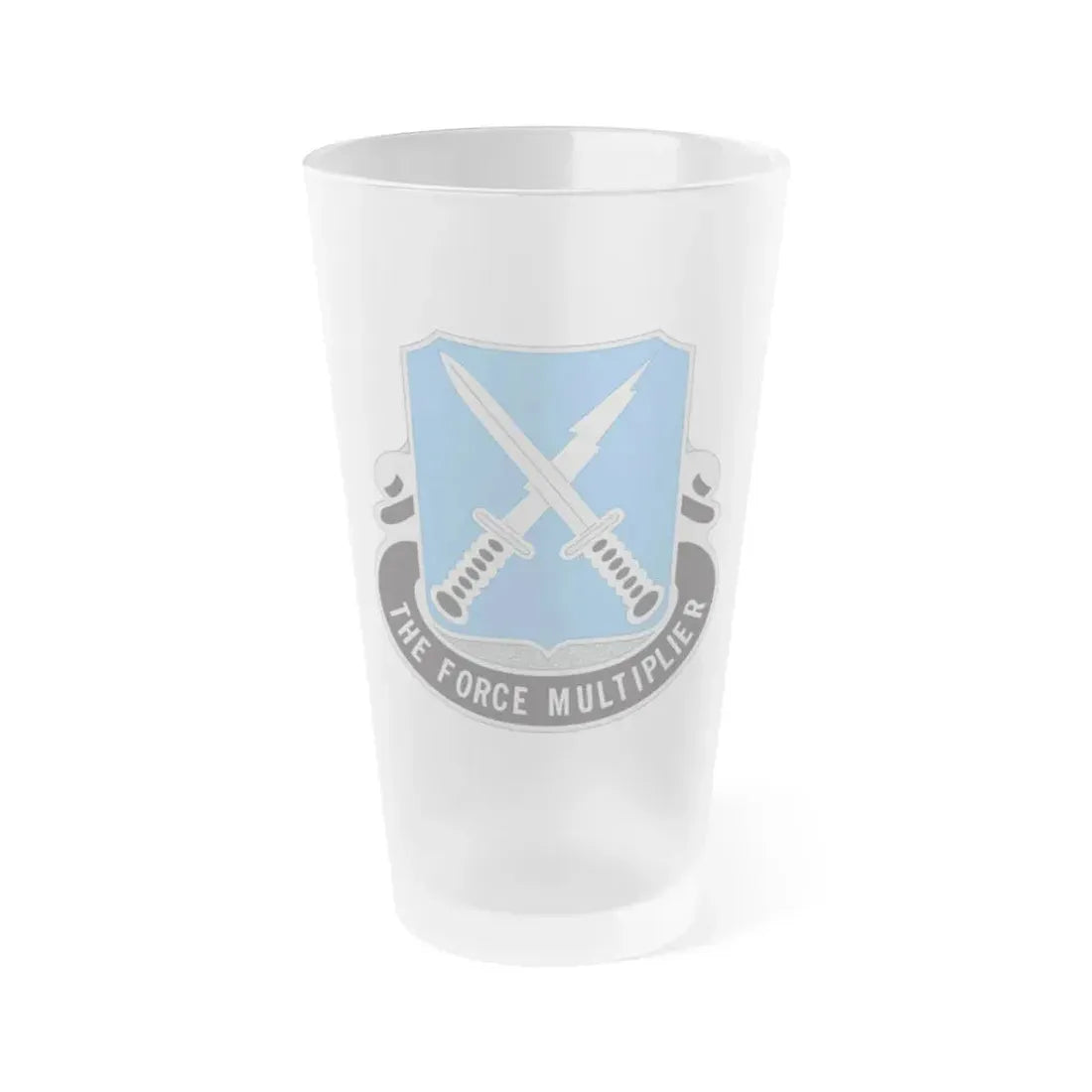 301st Military Intelligence Battalion (U.S. Army) Frosted Pint Glass 16oz Default Title - Go Mug Yourself