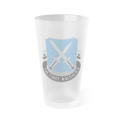 301st Military Intelligence Battalion (U.S. Army) Frosted Pint Glass 16oz Default Title - Go Mug Yourself