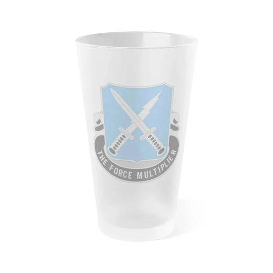 301st Military Intelligence Battalion (U.S. Army) Frosted Pint Glass 16oz Default Title - Go Mug Yourself