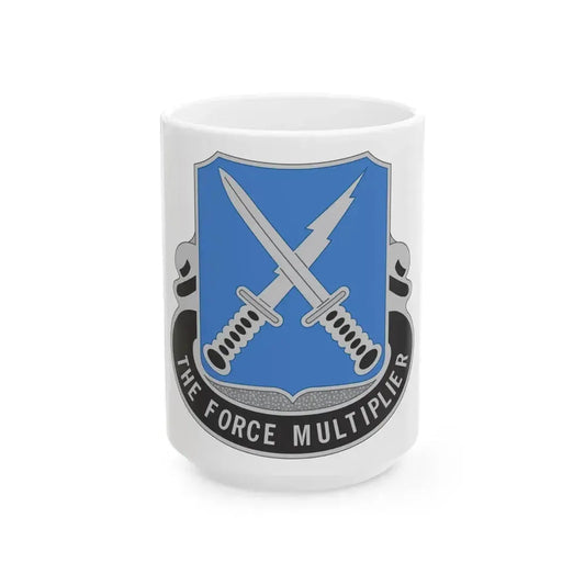 301st Military Intelligence Battalion (U.S. Army) White Coffee Mug 15oz - Go Mug Yourself