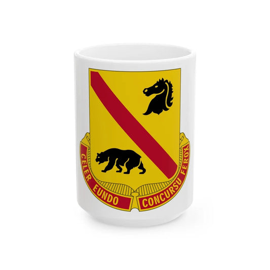 302 Cavalry Regiment (U.S. Army) White Coffee Mug-15oz-Go Mug Yourself