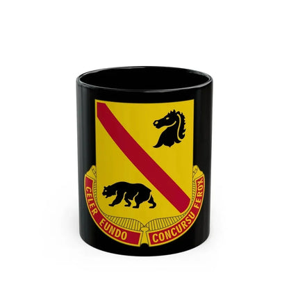 302 Cavalry Regiment (U.S. Army) Black Coffee Mug 11oz - Go Mug Yourself
