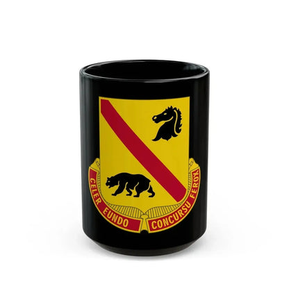 302 Cavalry Regiment (U.S. Army) Black Coffee Mug 15oz - Go Mug Yourself