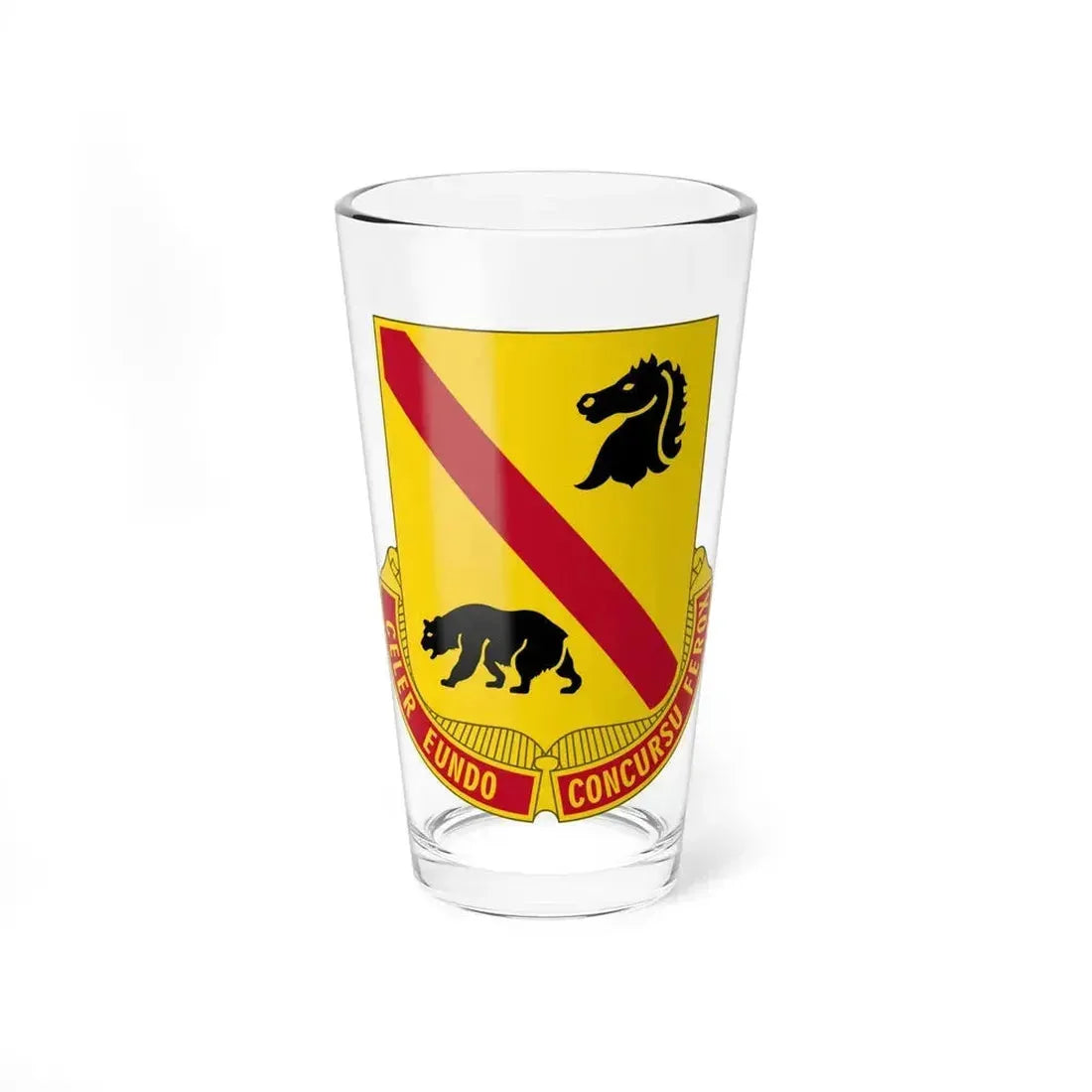 302 Cavalry Regiment (U.S. Army) Pint Glass 16oz 16oz - Go Mug Yourself