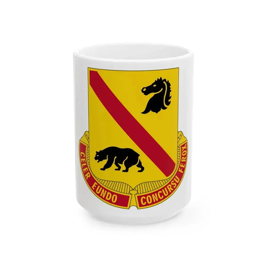 302 Cavalry Regiment (U.S. Army) White Coffee Mug 15oz - Go Mug Yourself