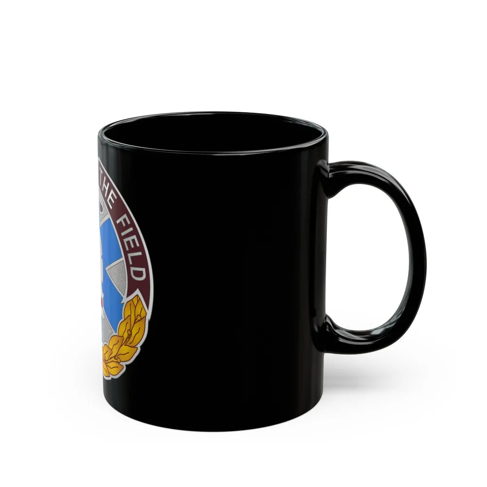 302 Field Hospital (U.S. Army) Black Coffee Mug-Go Mug Yourself