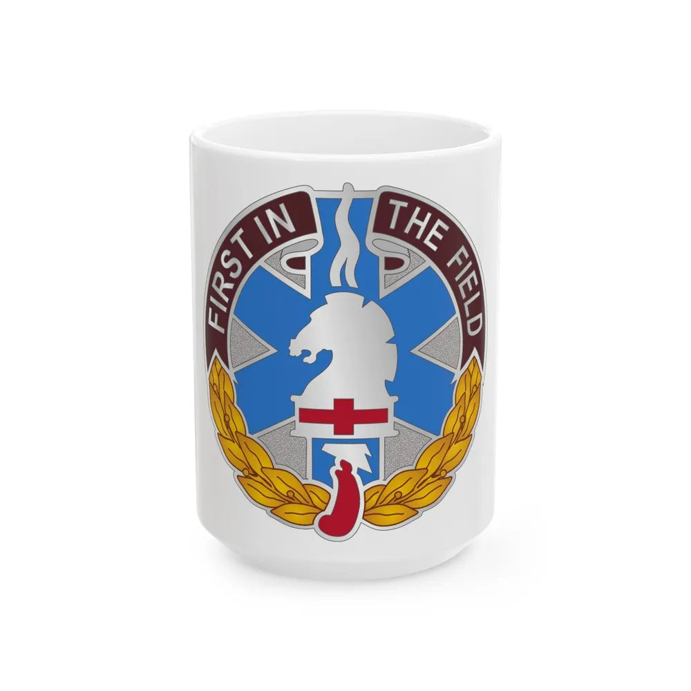 302 Field Hospital (U.S. Army) White Coffee Mug-15oz-Go Mug Yourself