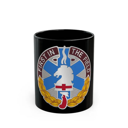 302 Field Hospital (U.S. Army) Black Coffee Mug 11oz - Go Mug Yourself