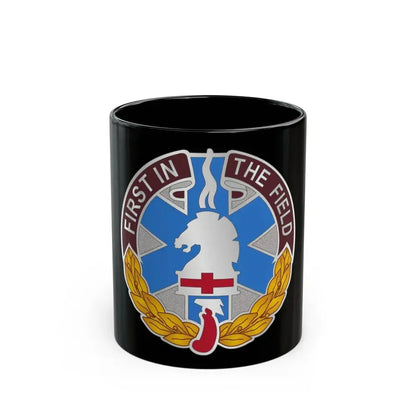 302 Field Hospital (U.S. Army) Black Coffee Mug 11oz - Go Mug Yourself