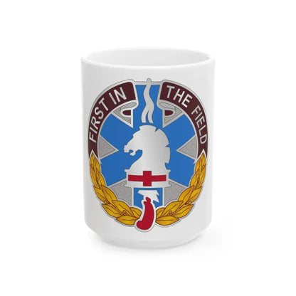 302 Field Hospital (U.S. Army) White Coffee Mug 15oz - Go Mug Yourself