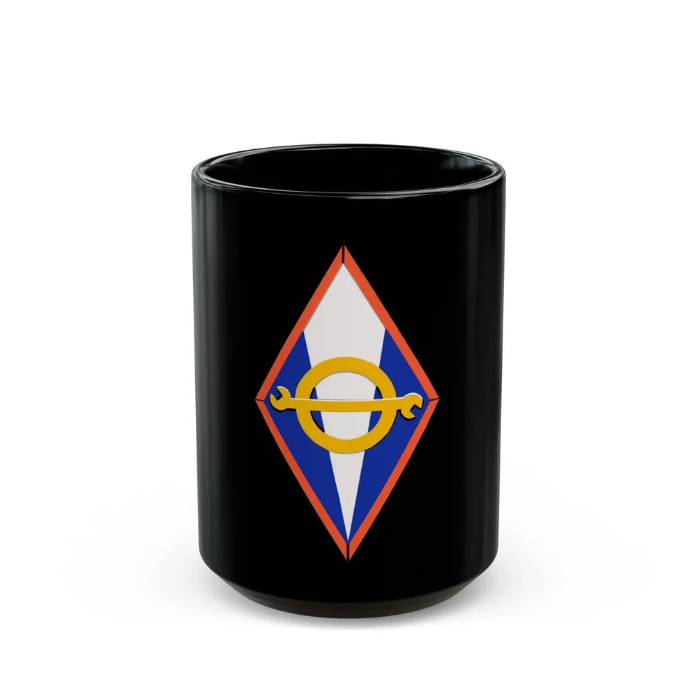 302 Force Support Squadron AFRC (U.S. Air Force) Black Coffee Mug-15oz-Go Mug Yourself