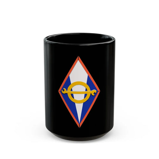 302 Force Support Squadron AFRC (U.S. Air Force) Black Coffee Mug-15oz-Go Mug Yourself