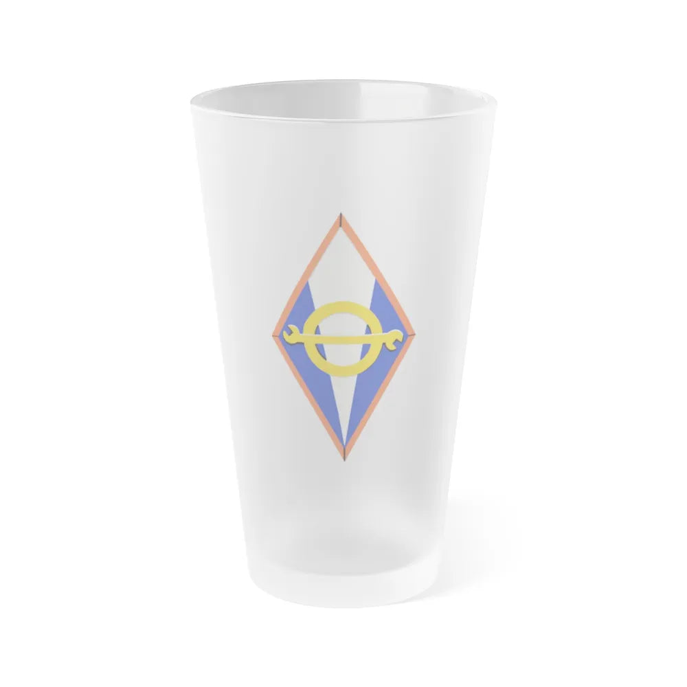 302 Force Support Squadron AFRC (U.S. Air Force) Frosted Pint Glass 16oz-Go Mug Yourself