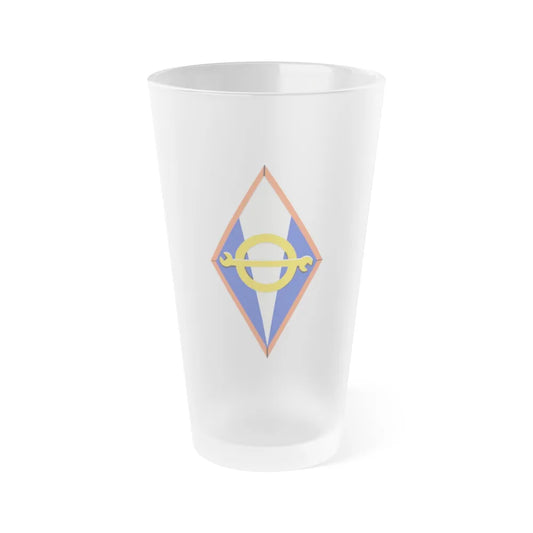 302 Force Support Squadron AFRC (U.S. Air Force) Frosted Pint Glass 16oz-Go Mug Yourself