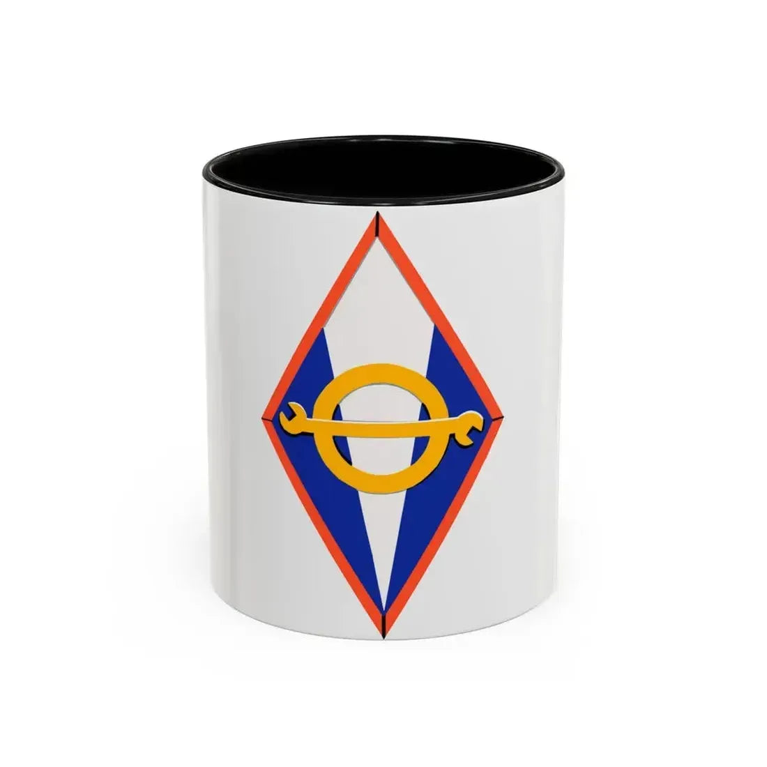 302 Force Support Squadron AFRC (U.S. Air Force) Accent Coffee Mug 11oz Black - Go Mug Yourself