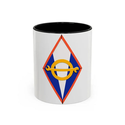 302 Force Support Squadron AFRC (U.S. Air Force) Accent Coffee Mug 11oz Black - Go Mug Yourself