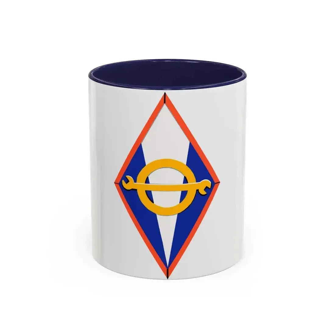 302 Force Support Squadron AFRC (U.S. Air Force) Accent Coffee Mug 11oz Navy - Go Mug Yourself