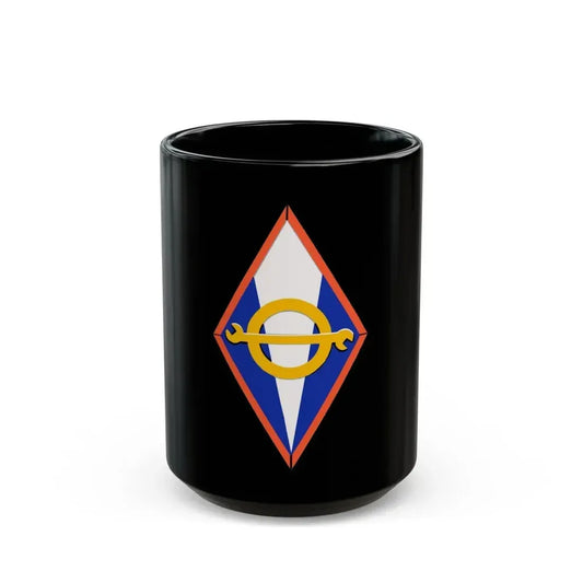 302 Force Support Squadron AFRC (U.S. Air Force) Black Coffee Mug 15oz - Go Mug Yourself