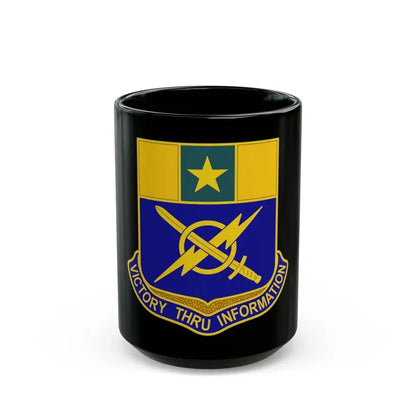302 Information Operations Battalion (U.S. Army) Black Coffee Mug 15oz - Go Mug Yourself