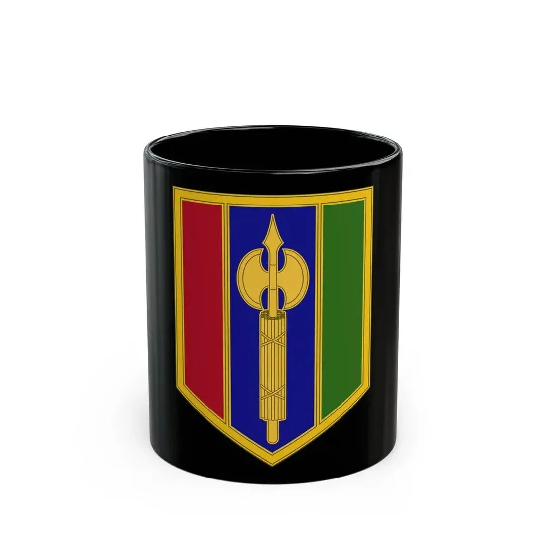 302 Maneuver Enhancement Brigade (U.S. Army) Black Coffee Mug 11oz - Go Mug Yourself