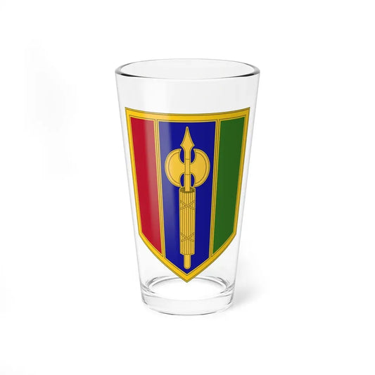 302 Maneuver Enhancement Brigade (U.S. Army) Pint Glass 16oz 16oz - Go Mug Yourself