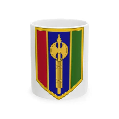 302 Maneuver Enhancement Brigade (U.S. Army) White Coffee Mug 11oz - Go Mug Yourself