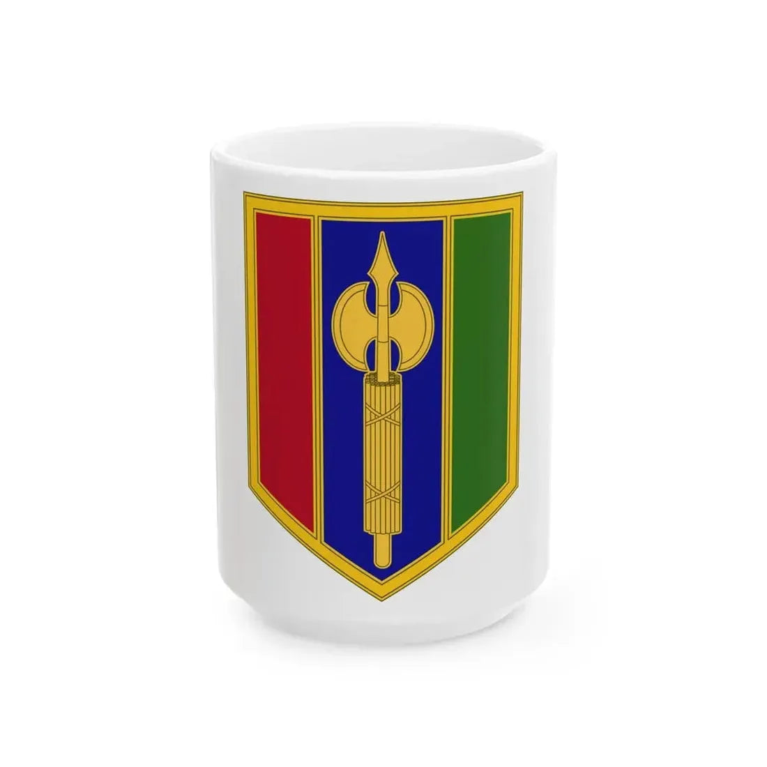 302 Maneuver Enhancement Brigade (U.S. Army) White Coffee Mug 15oz - Go Mug Yourself