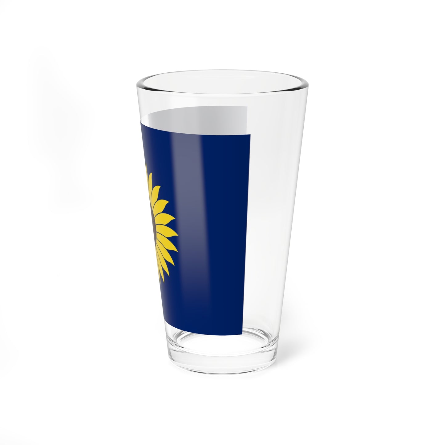 Flag of Kansas 1925-1927 (United States) Pint Glass 16oz