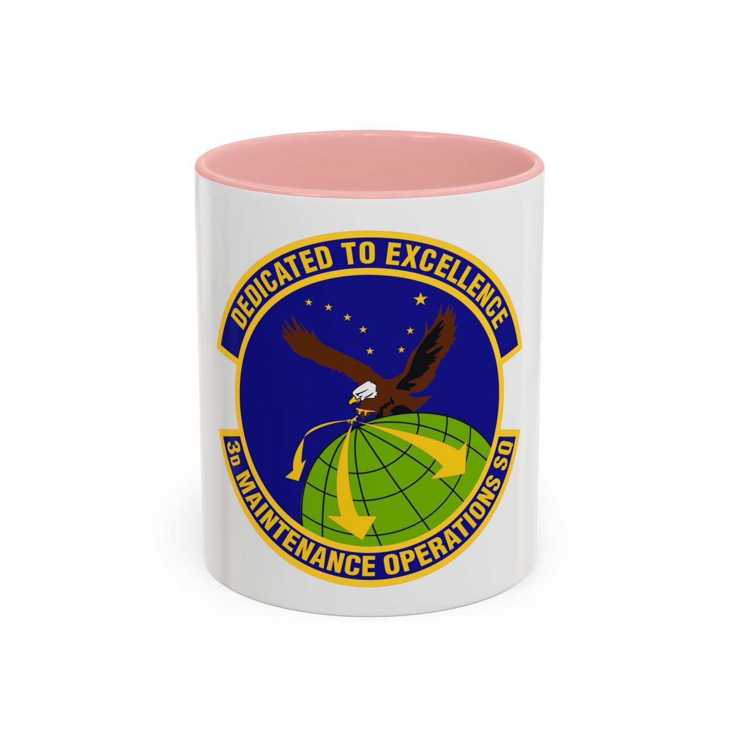 3d Maintenance Operations Squadron (U.S. Air Force) Accent Coffee Mug
