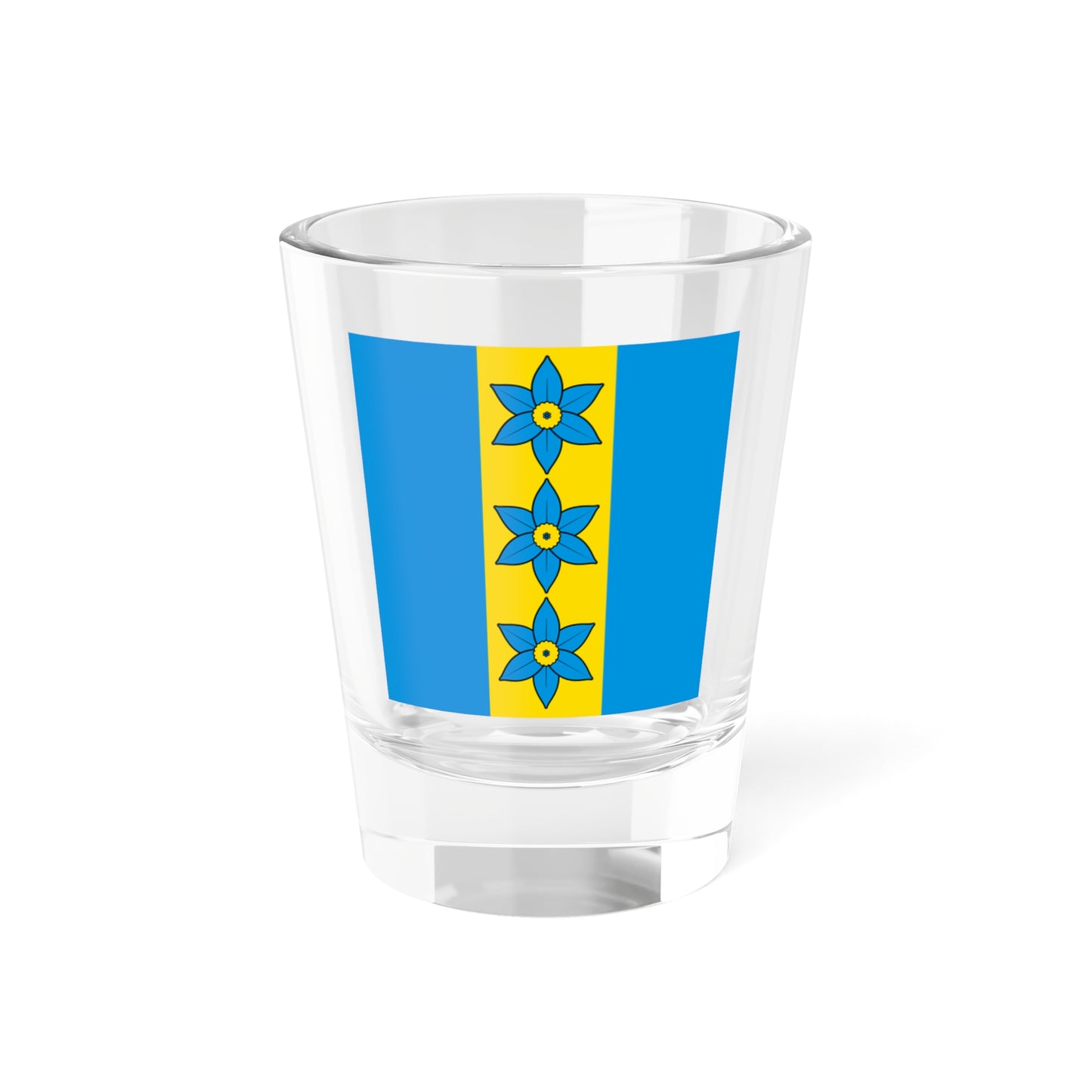 CHE Mellstorf Flag proposal 2 (Switzerland) Shot Glass 1.5oz