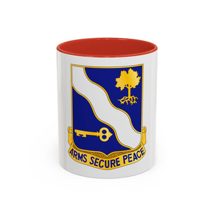 143rd Infantry Regiment (U.S. Army) Accent Coffee Mug