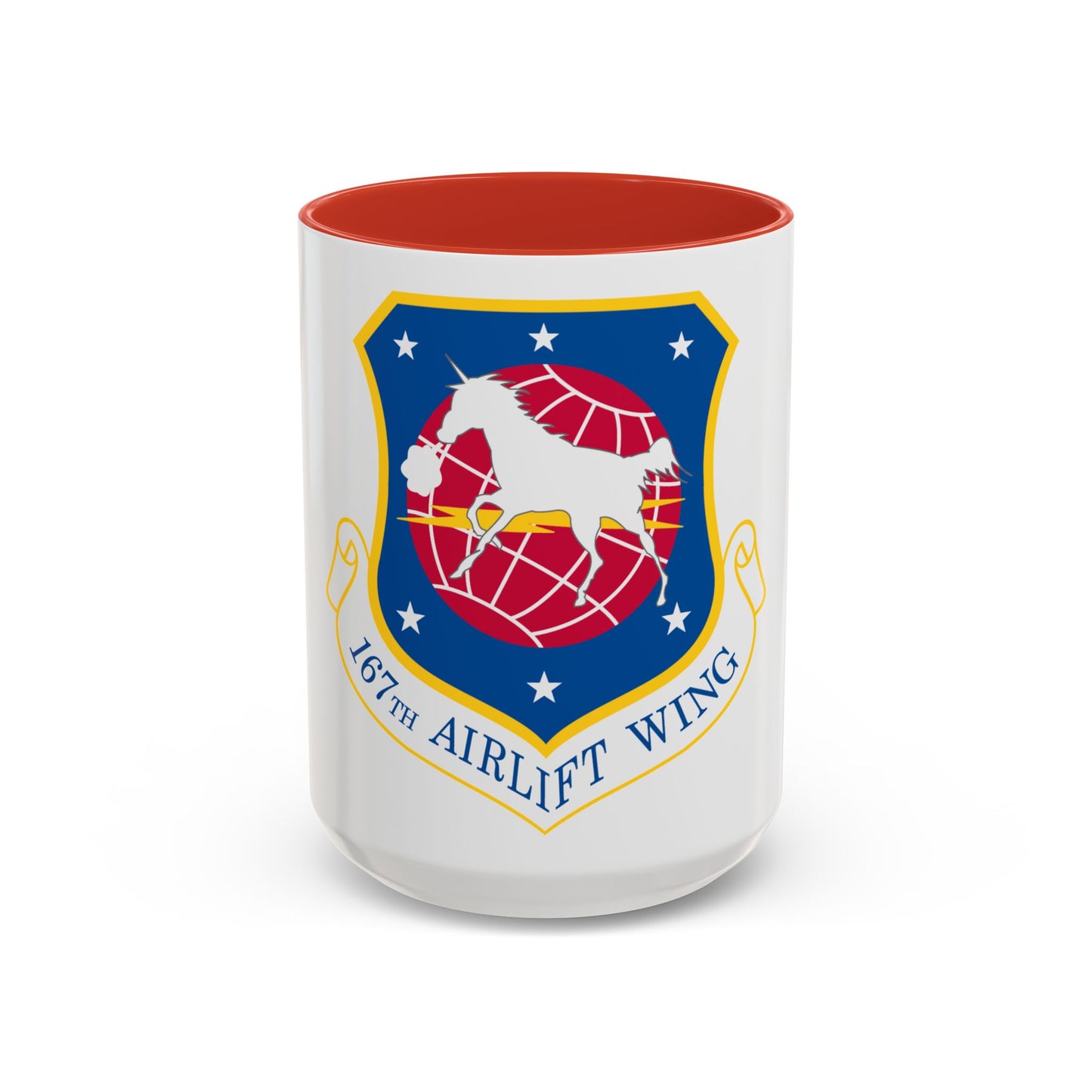167th Airlift Wing (U.S. Air Force) Accent Coffee Mug